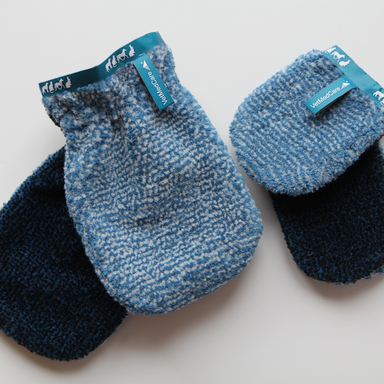 Fellpflege Handschuhe groß